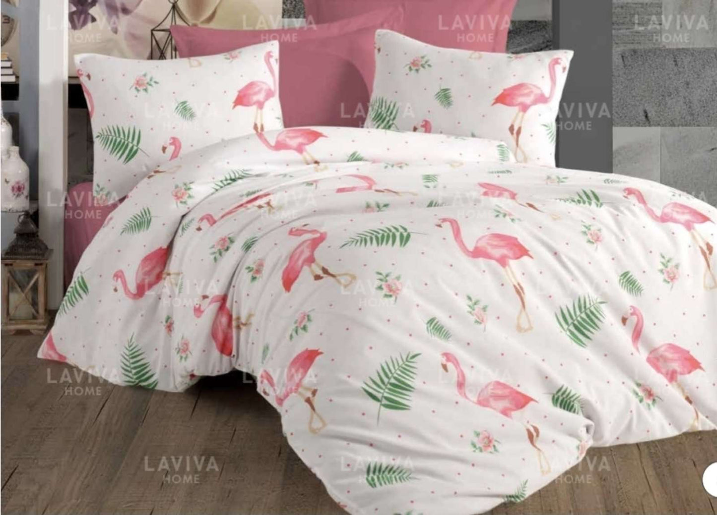 Posteljina Soft Flamingo pink