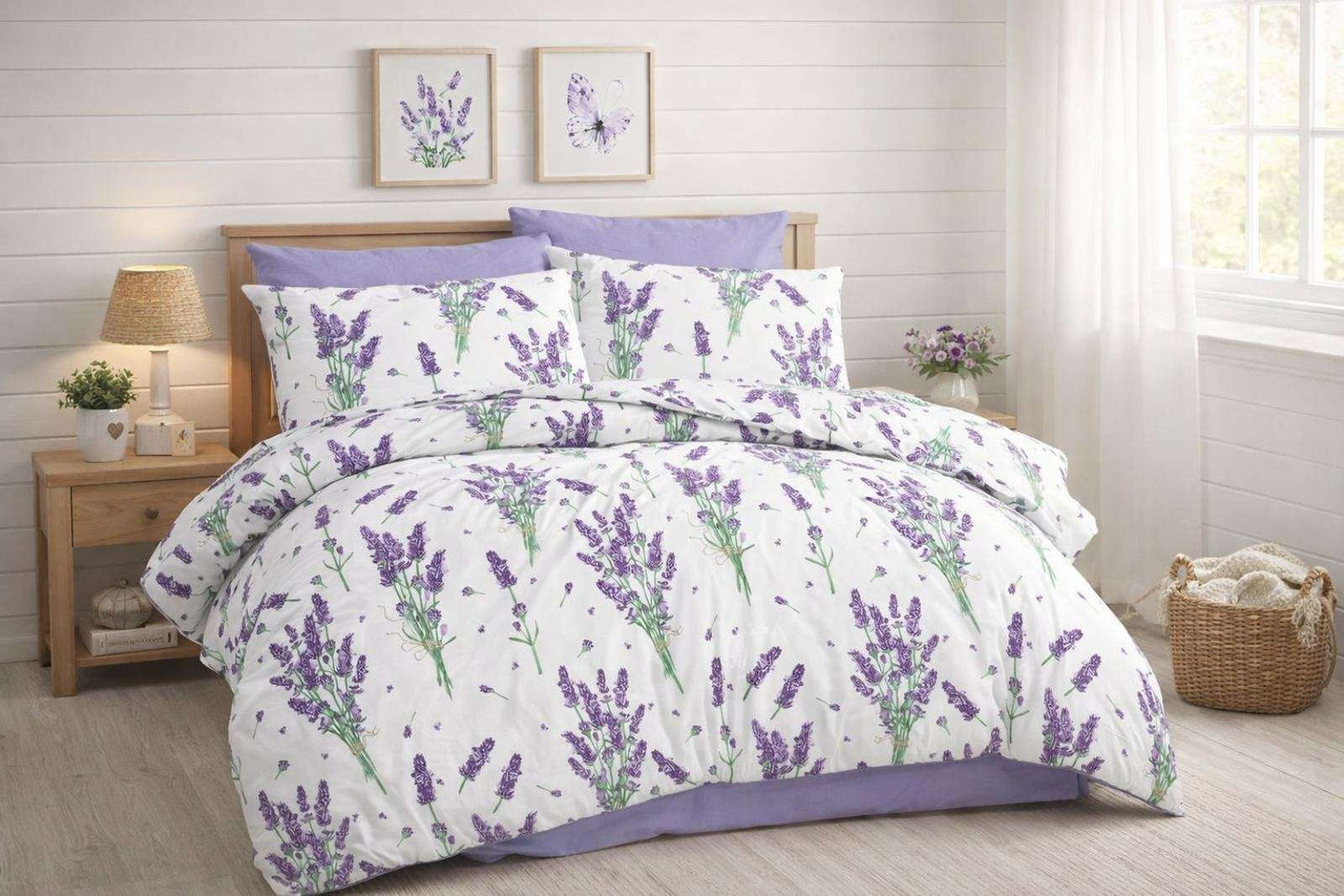 Posteljina Violet Flower