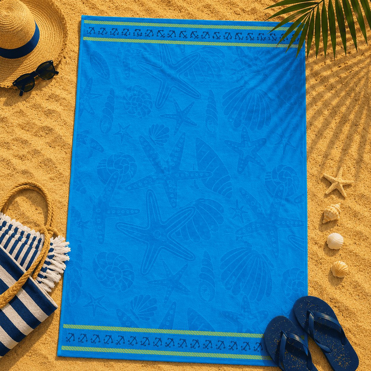 Plažni peškir Blue Star