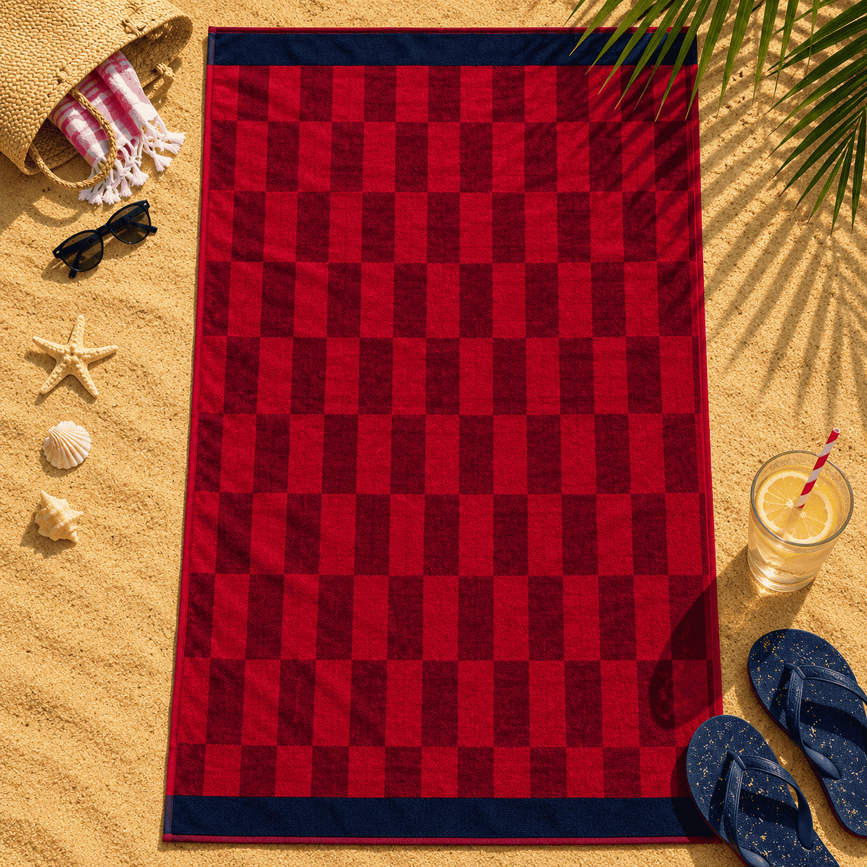 Plažni peškir Red