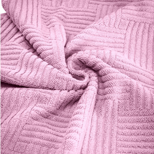 Frotir prekrivač roze