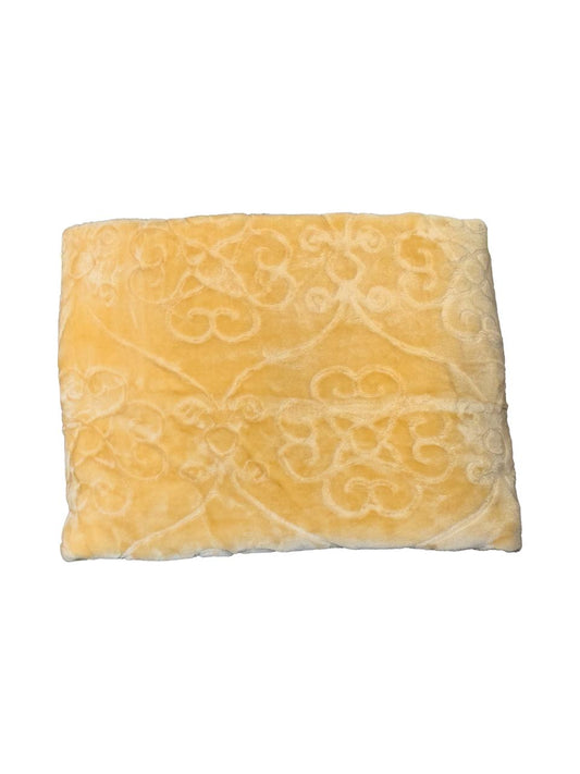 Ćebe mikrofiber žuti