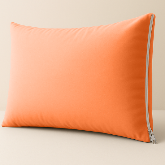 Jastučnica sa rajsferšlusom narandžasta