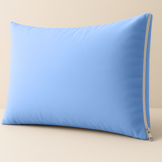 Tirkizna jastučnica sa rajsferšlusom