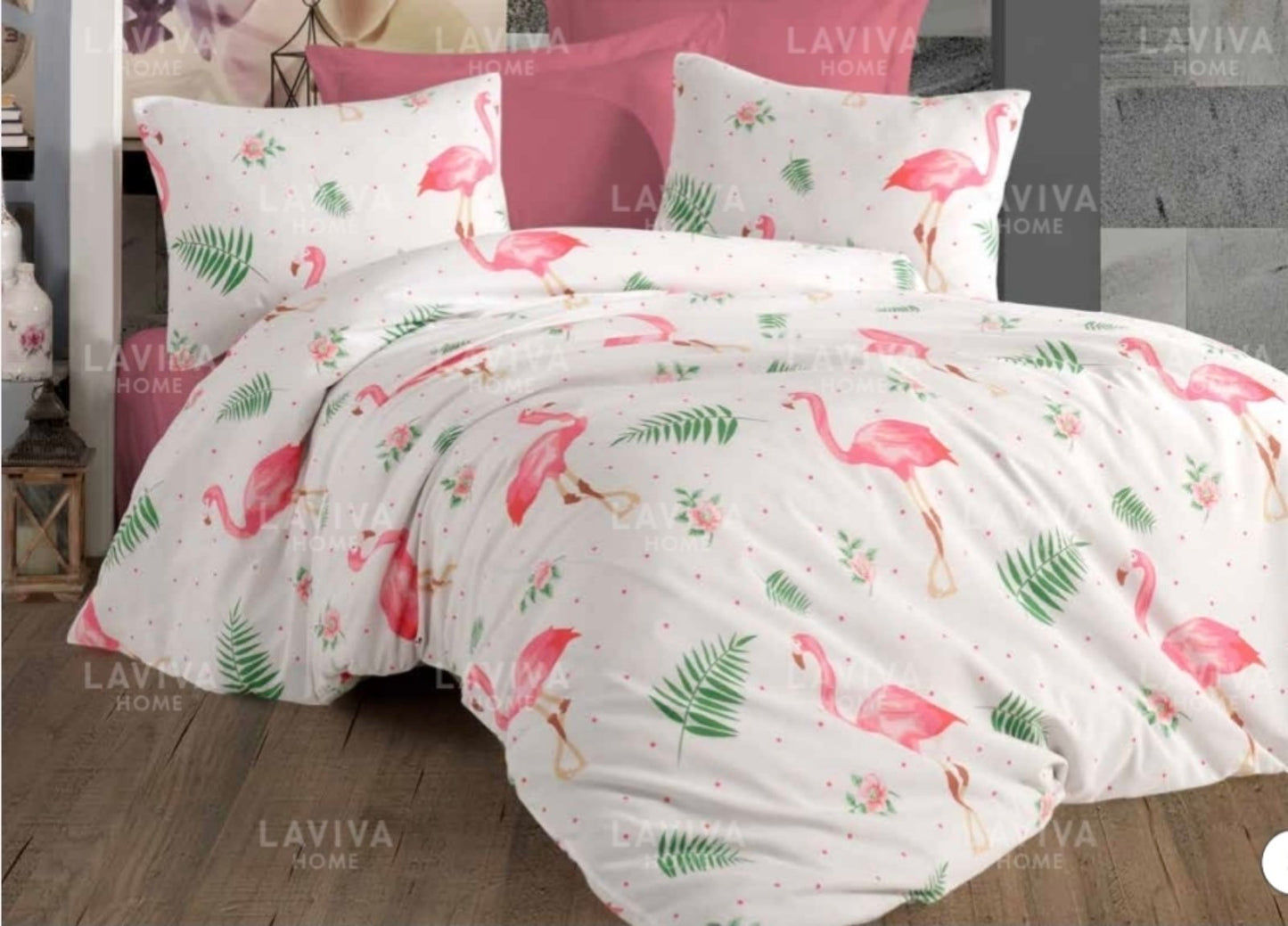 Posteljina Soft Flamingo pink